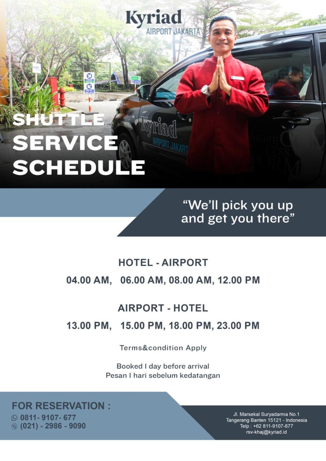 Kyriad Hotel Airport Jakarta Tangerang Exterior foto